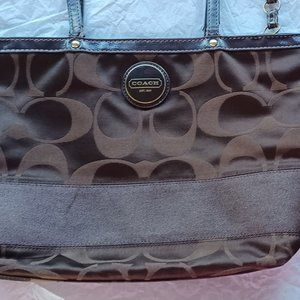 Coach Brown Purse Shoulder Bag